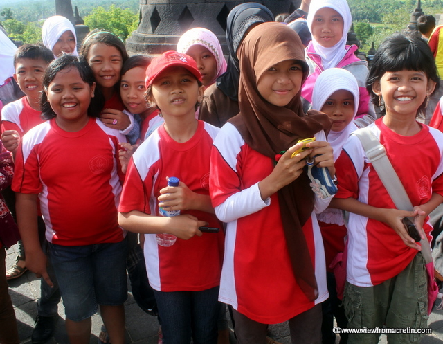 The School Children of Borobudur