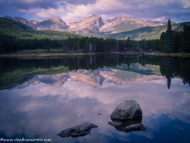 Sprague Lake Reflection, Rocky Mountain National Park