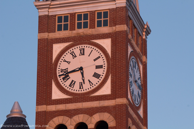 View of the Day - Hardin County Courthouse Clock, Eldora, Iowa